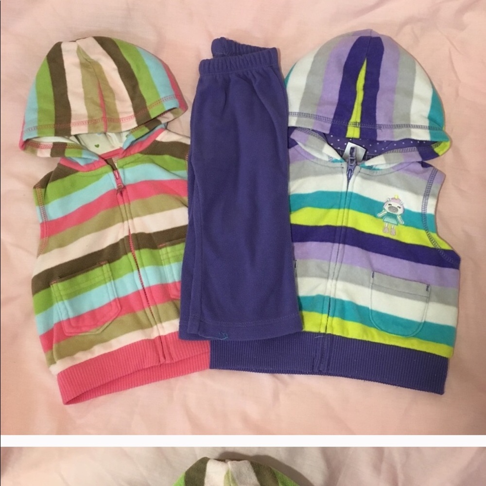 12 PC Baby Girl Bundle size 3-6 months - Picture 8 of 8